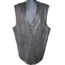 KAMIZELKA MOTOCYKLOWA SKÓRA rozm. 58